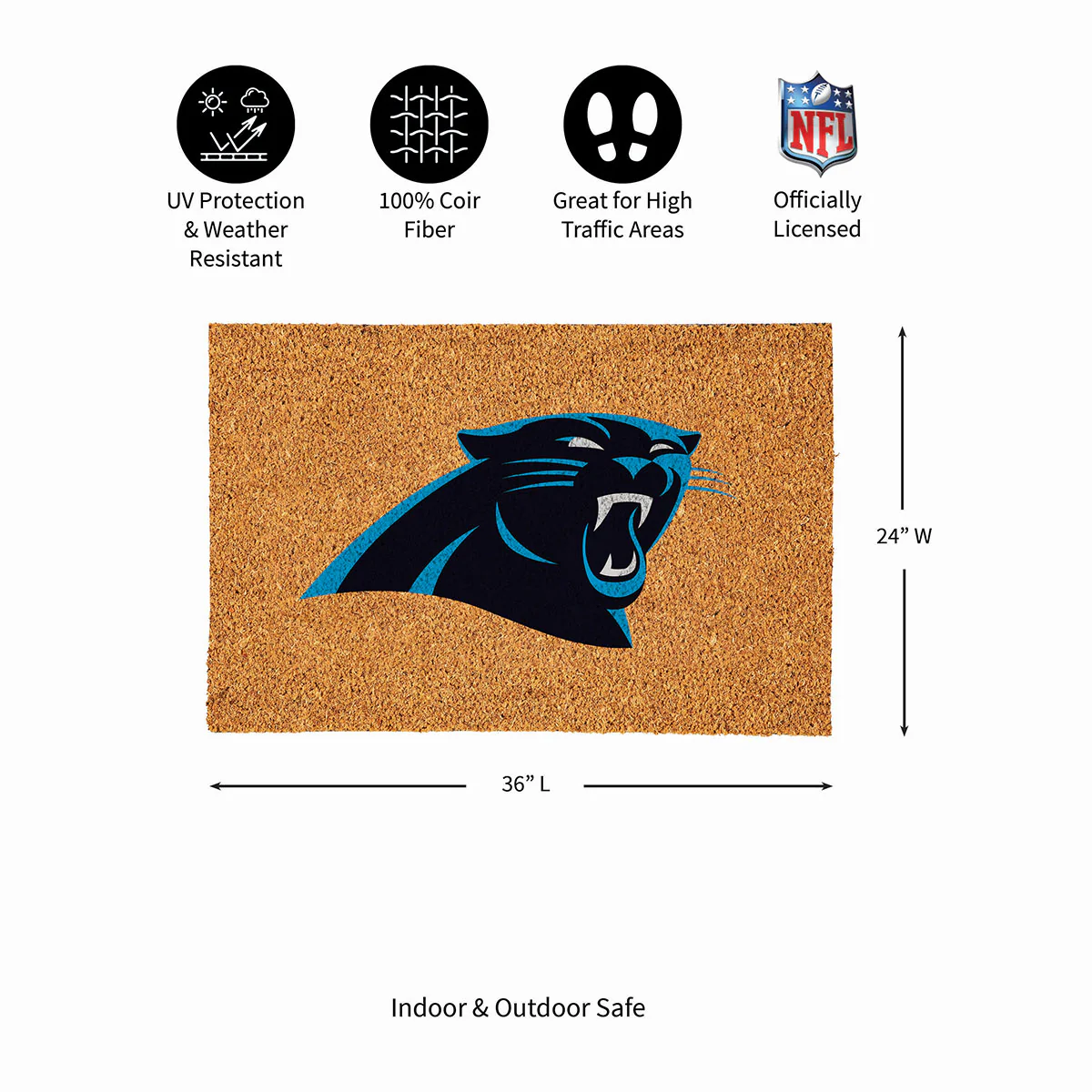 NFL Large Format Team Coir Mat - Image 22
