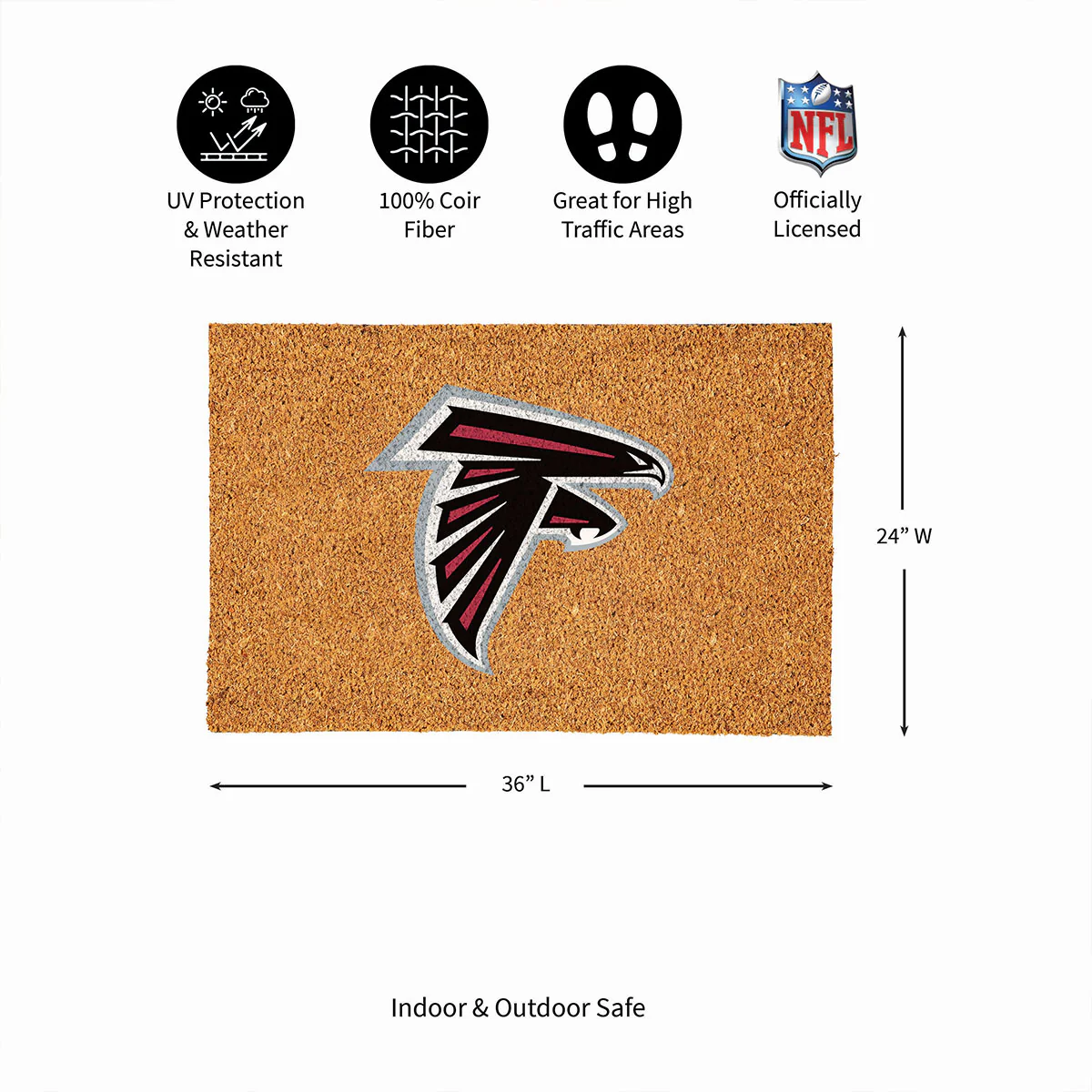 NFL Large Format Team Coir Mat - Image 9