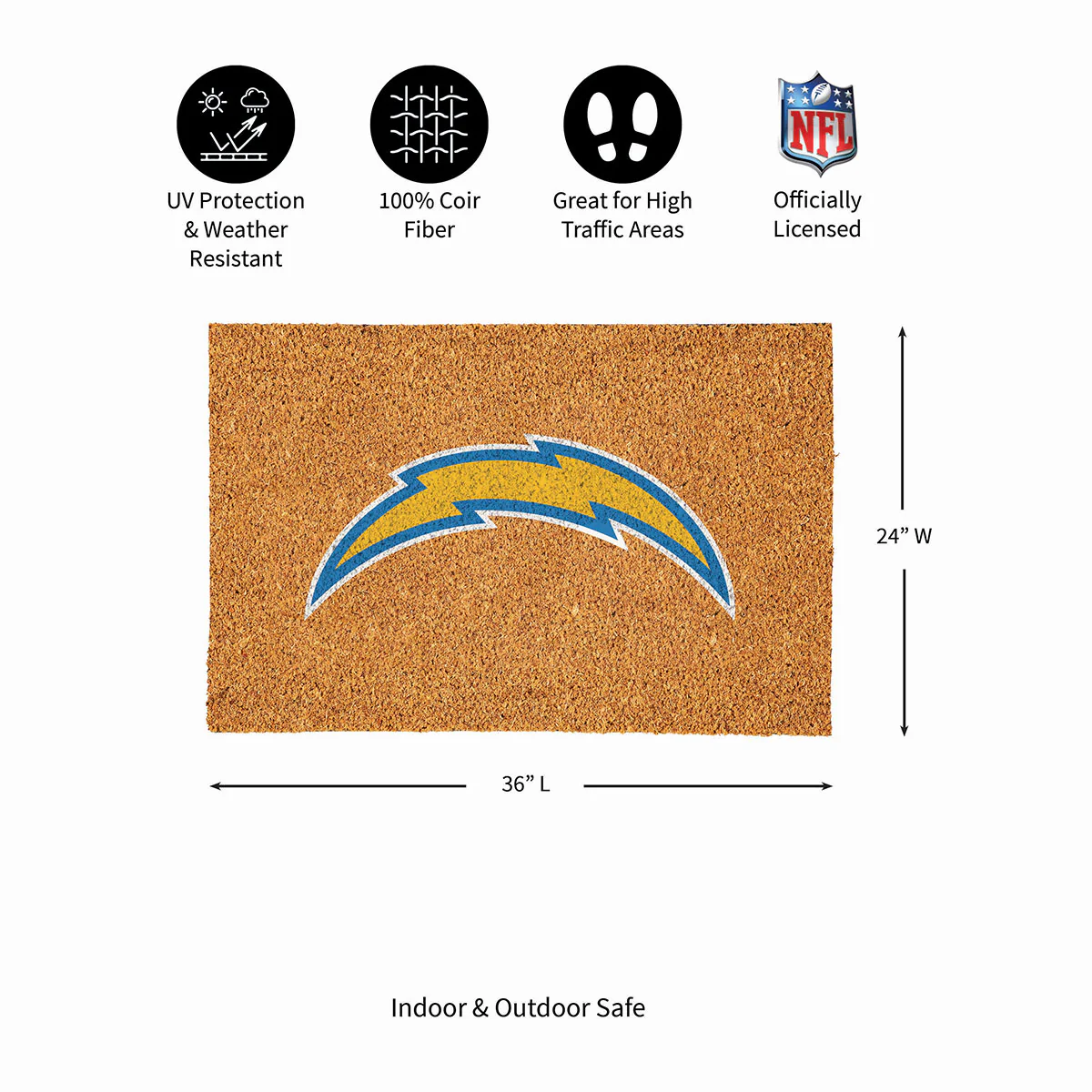 NFL Large Format Team Coir Mat - Image 92
