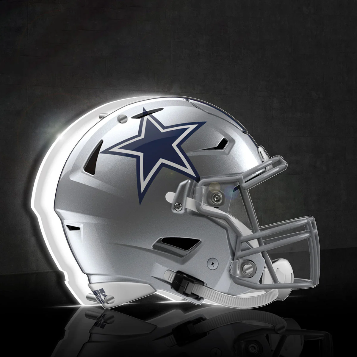 NFL LED Football Helmet Desk Lamp - Image 14