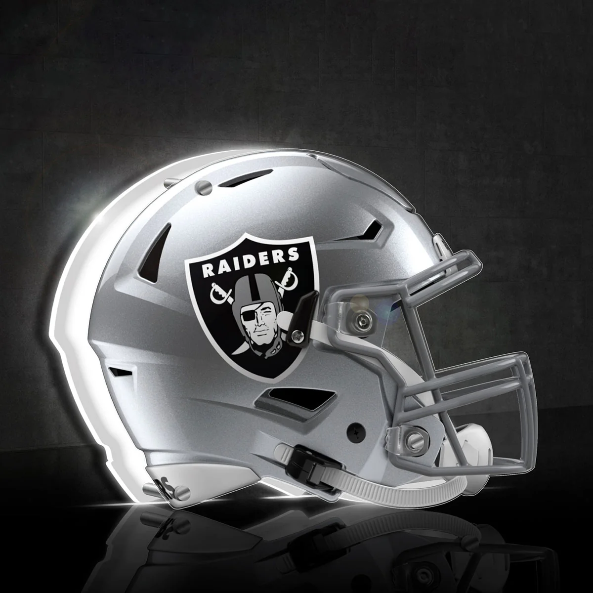 NFL LED Football Helmet Desk Lamp - Image 4
