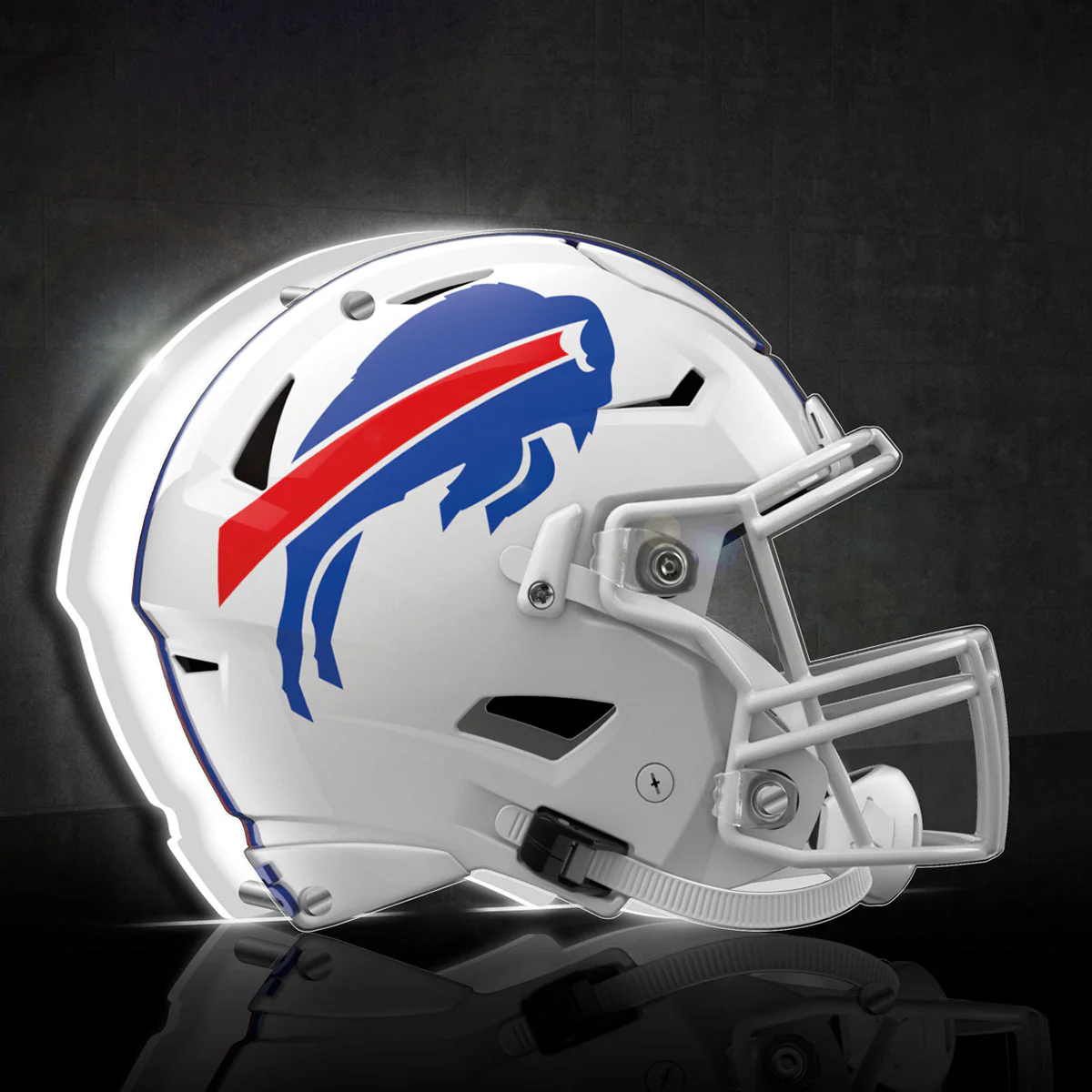 NFL LED Football Helmet Desk Lamp - Image 5