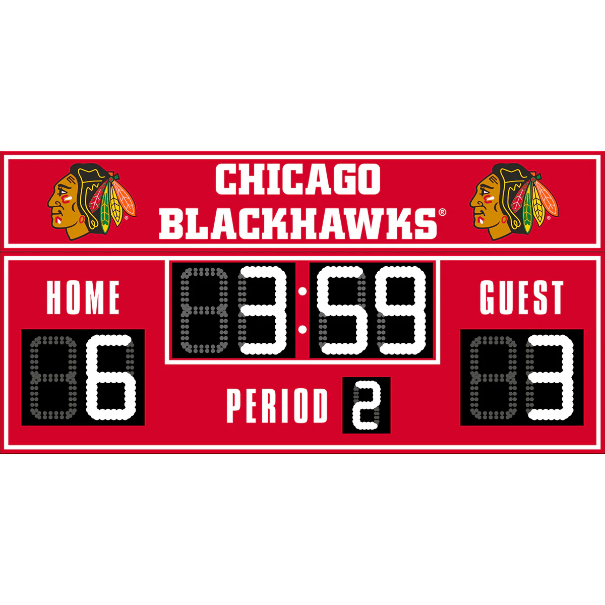 NHL FanZone Scoreboard - Image 2