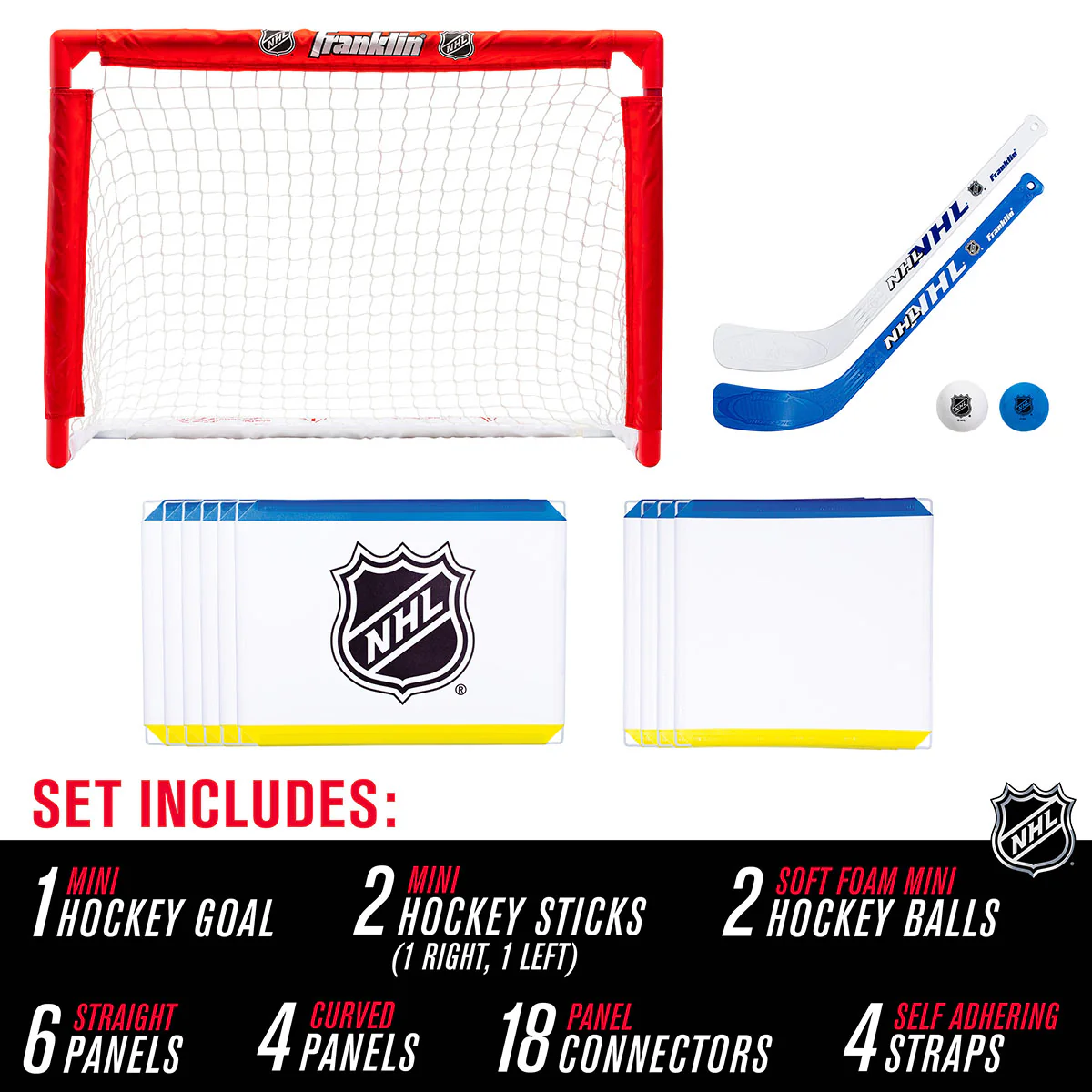 NHL Mini Hockey Half Rink - Image 3