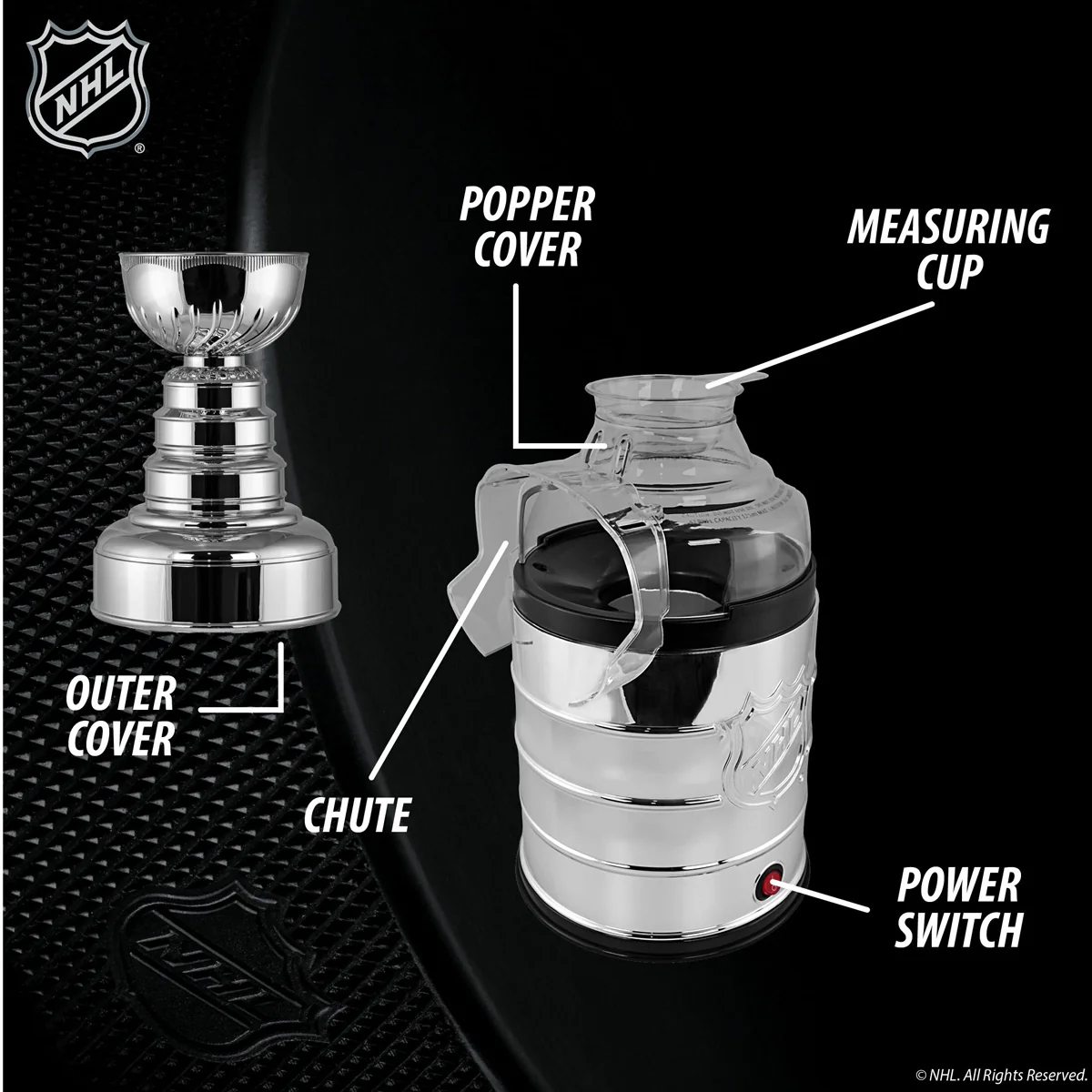 NHL Stanley Cup Popcorn Maker - Image 11