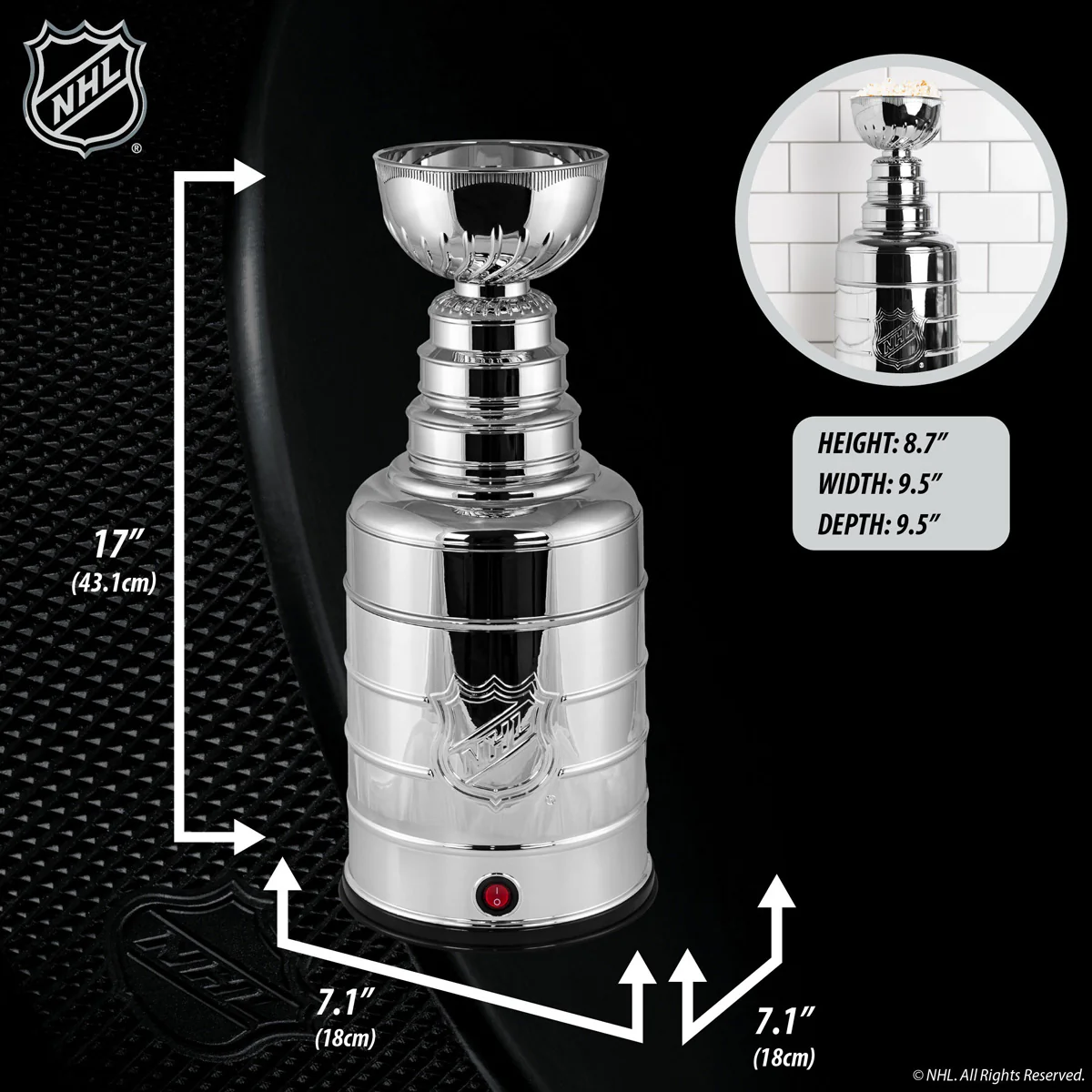 NHL Stanley Cup Popcorn Maker - Image 12