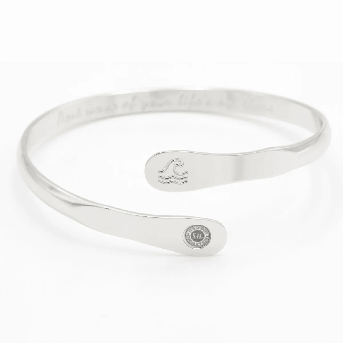 Ocean Wave Engraved Bracelet - Image 6