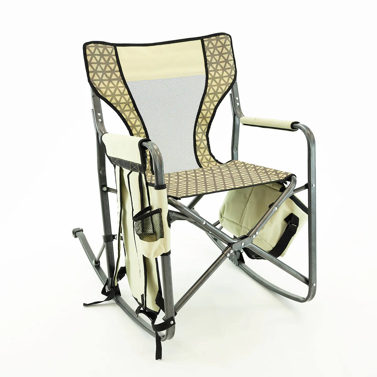 Outdoor Folding Rocking Chair - Image 4