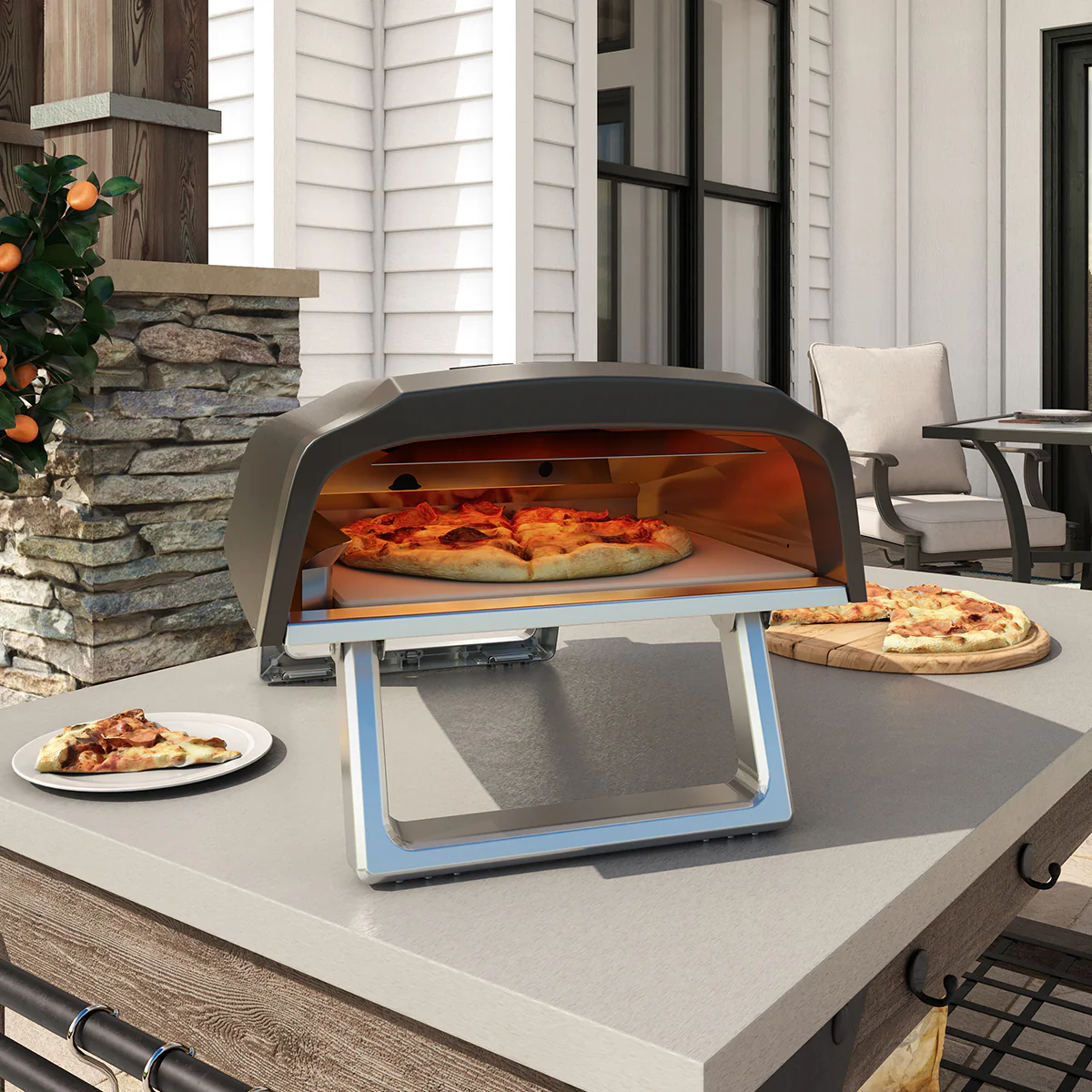 Outdoor Gas Pizza Oven - Image 4