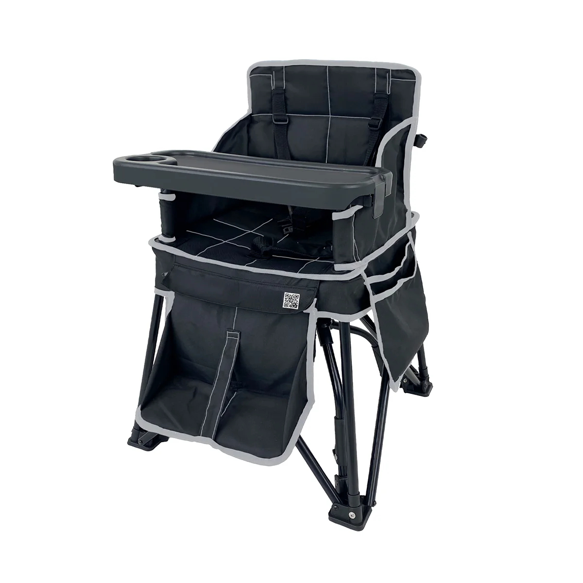 Outdoor High Chair with Sun Shade - Image 2