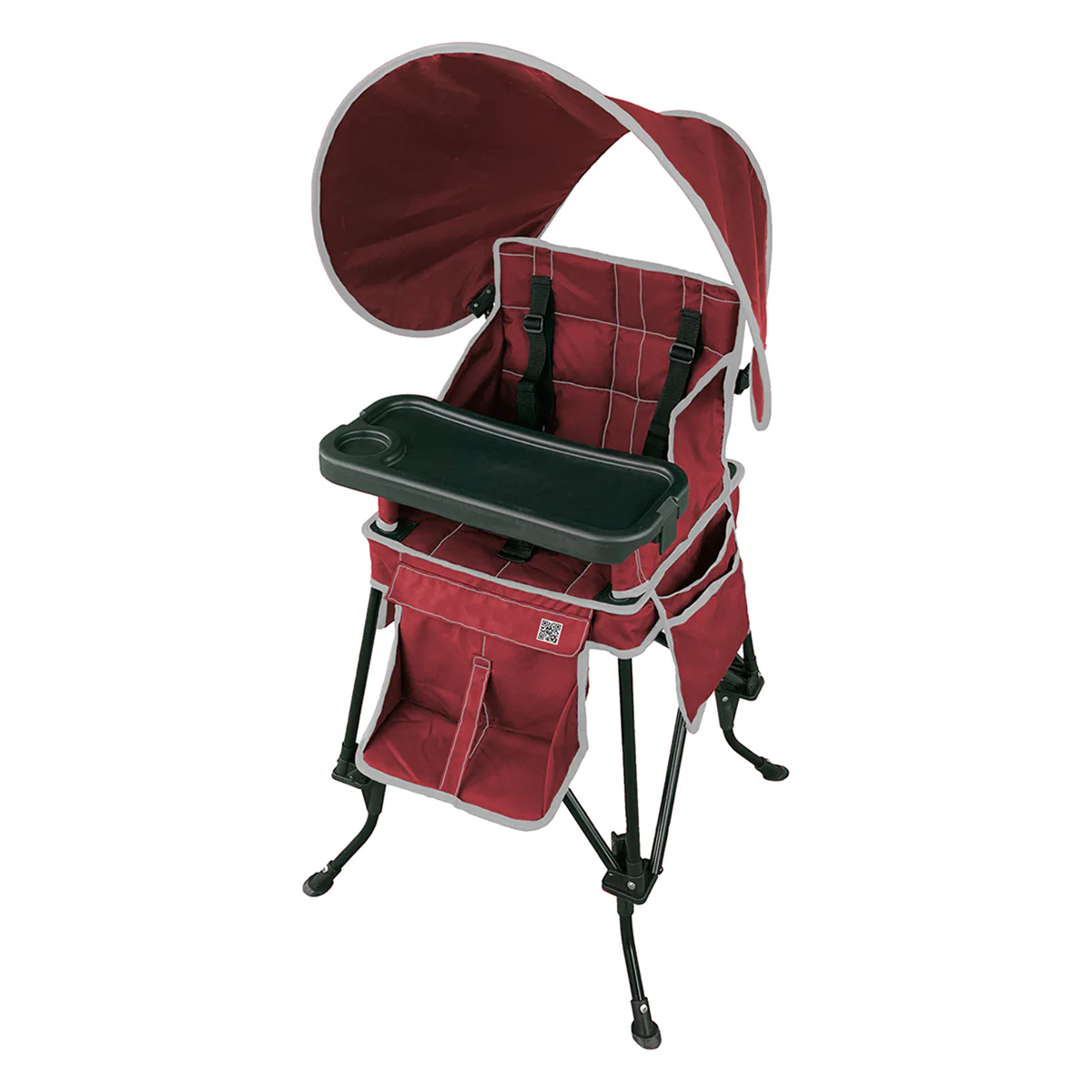 Outdoor High Chair with Sun Shade - Image 7