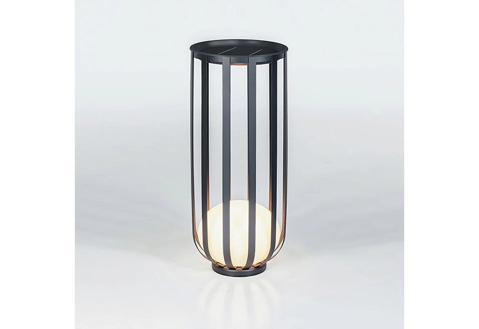 Outdoor Solar Powered LED Plant Stand (Set of 2) - Image 3