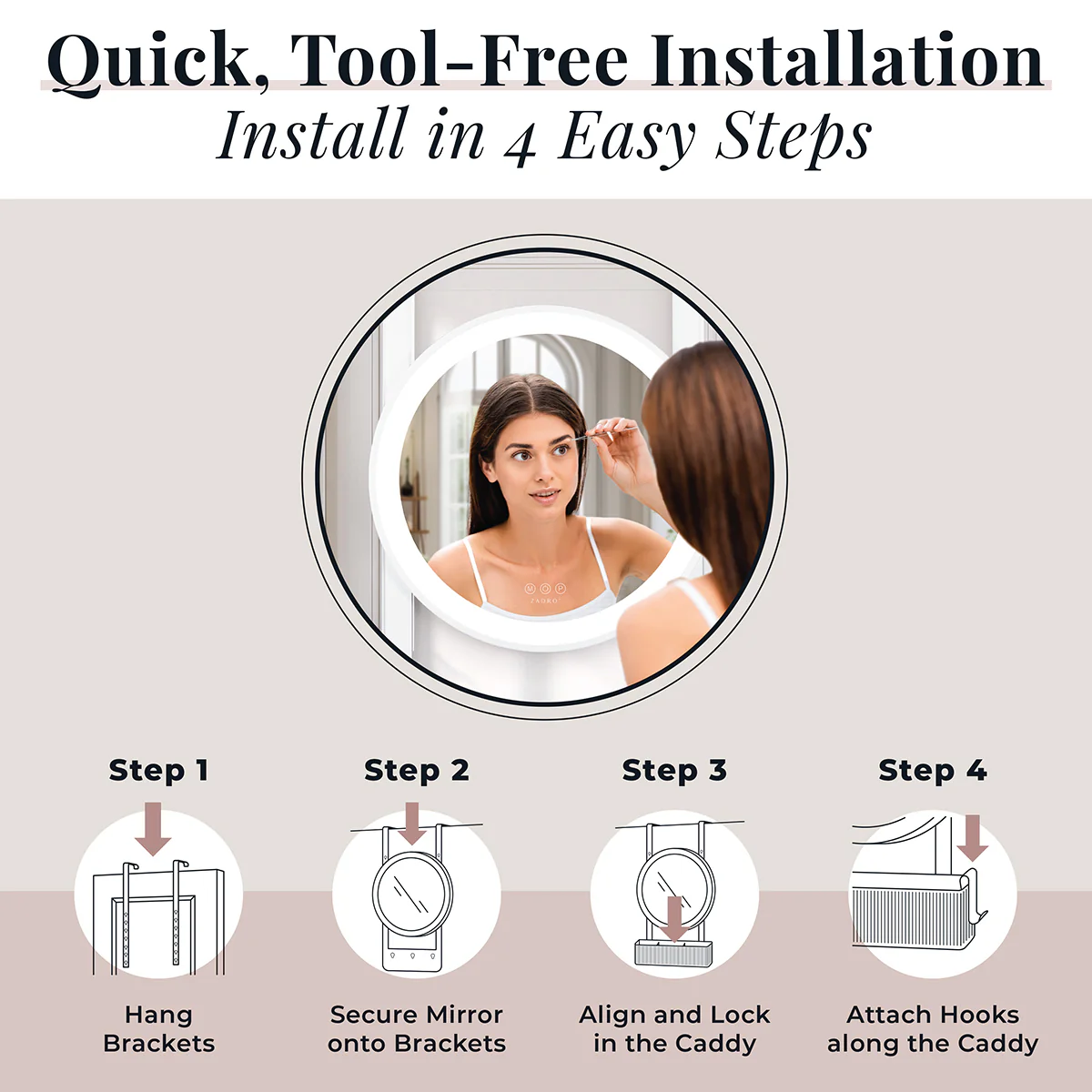 Over-The-Door Styling Station - Image 7