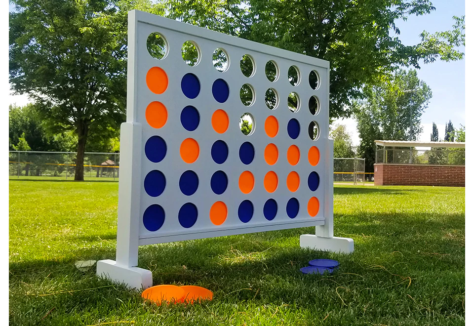 Oversized 4-in-A-Row Game - Image 2