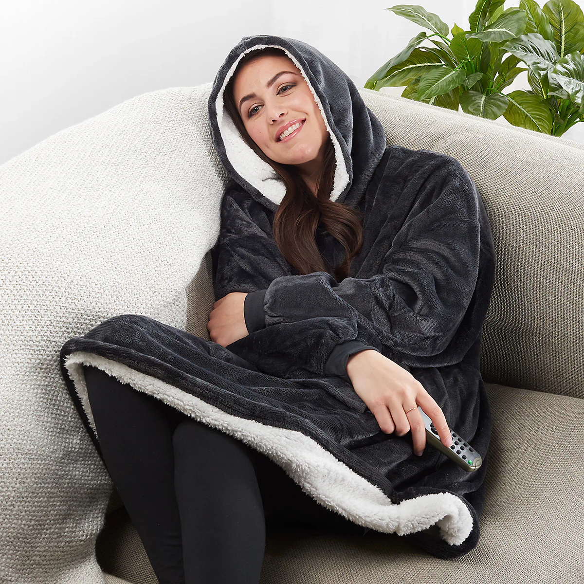 Oversized Lounging Hoodie - Image 4