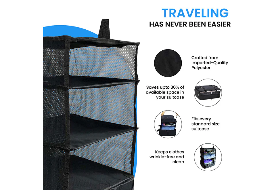 Packable Hanging Shelves (Set of 2) - Image 5