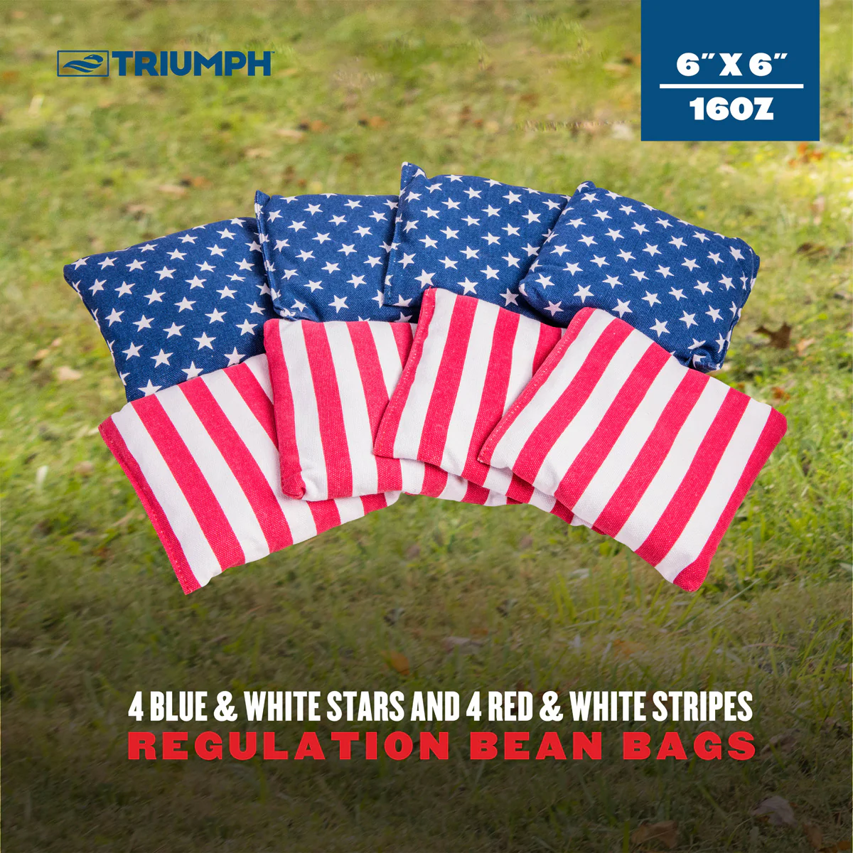 Patriotic Corn Hole Bags (8-Pack) - Image 8