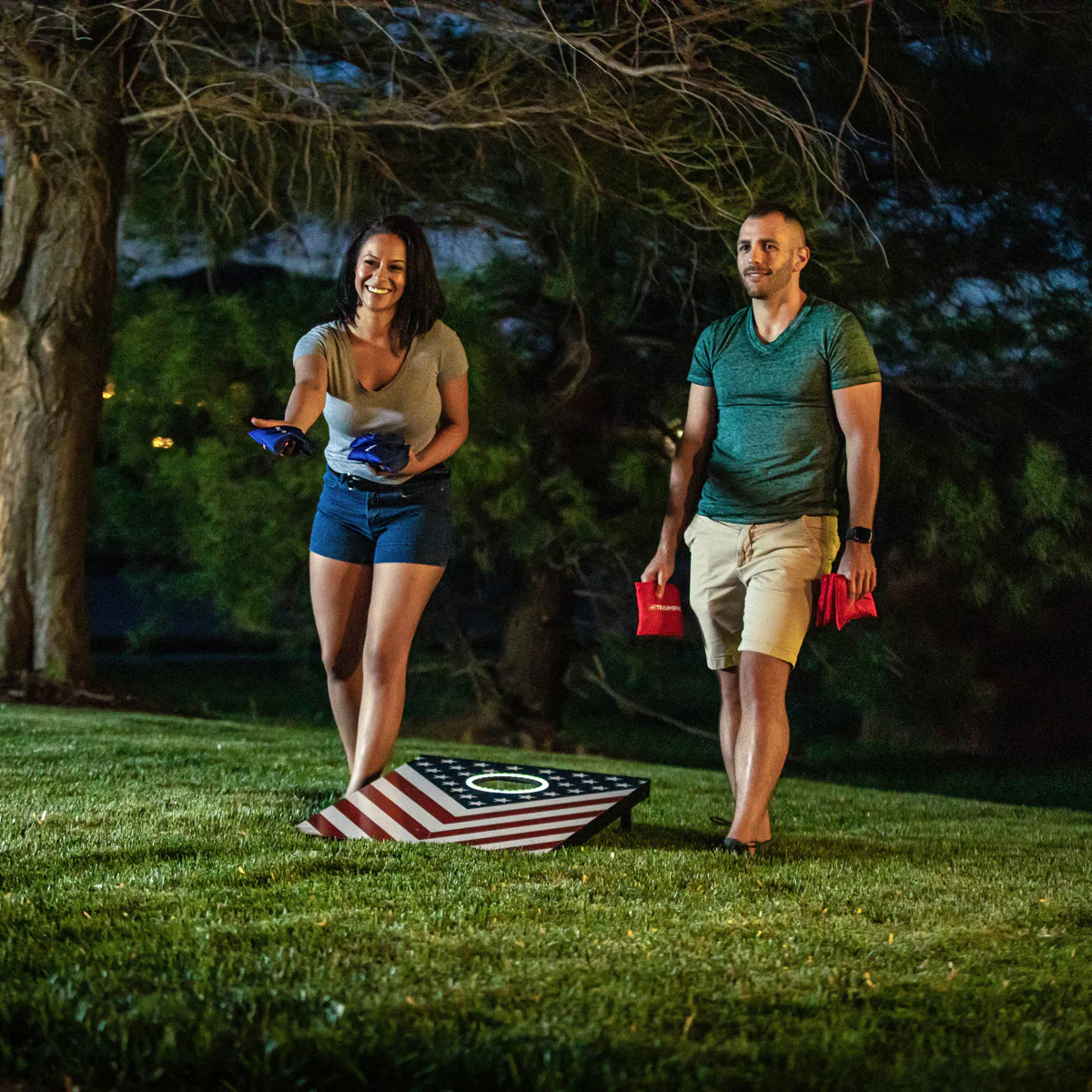 Patriotic LED 2x3 Cornhole Set - Image 6