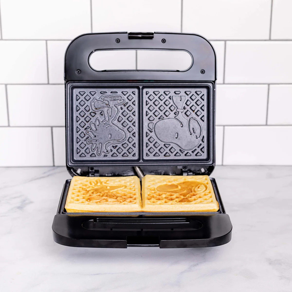 Peanuts Snoopy and Woodstock Double-Square Waffle Maker - Image 2