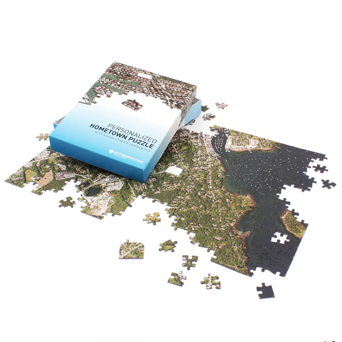 Personalized Aerial Photo Puzzle - Image 6