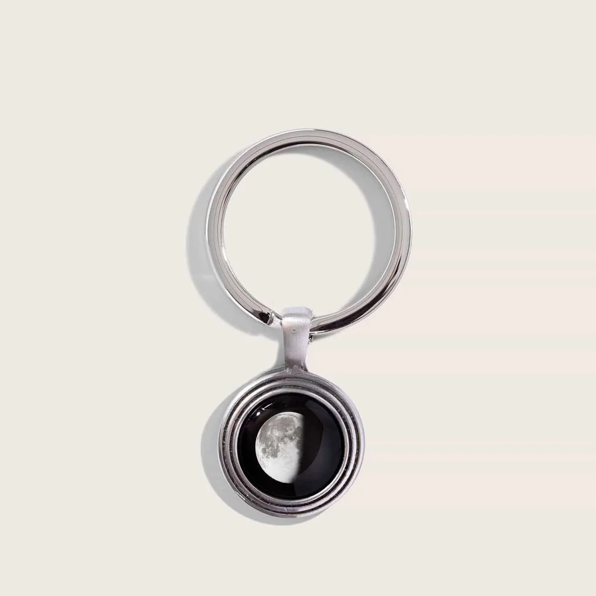 Personalized Choose Your Moon Phase Regio Keychain - Image 2