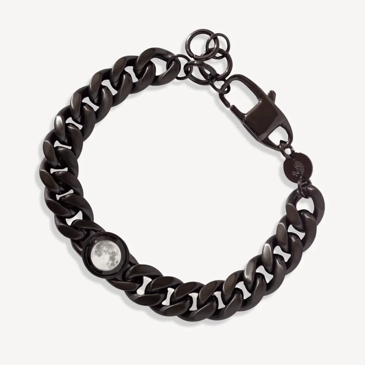 Personalized Choose Your Moon Phase Titan Bracelet - Image 2