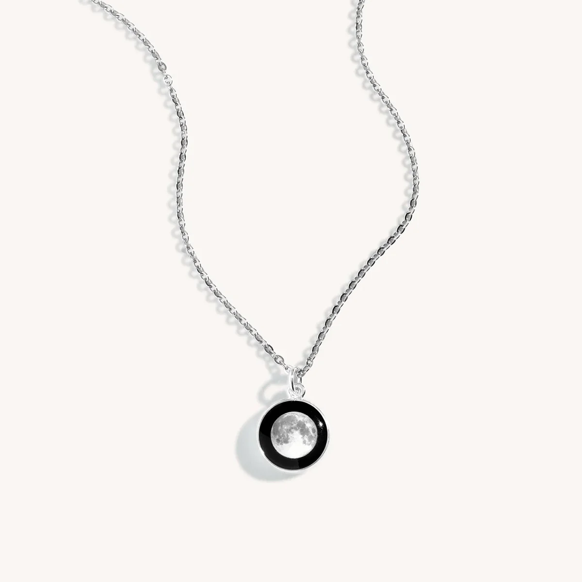 Personalized Engraved Choose Your Moon Phase Charmed Simplicity Necklace - Image 3
