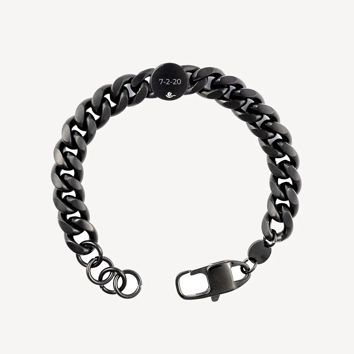 Personalized Engraved Choose Your Moon Phase Titan Bracelet - Image 2