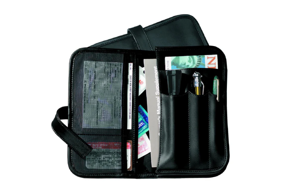 Personalized Leather Glovebox Organizer - Image 3