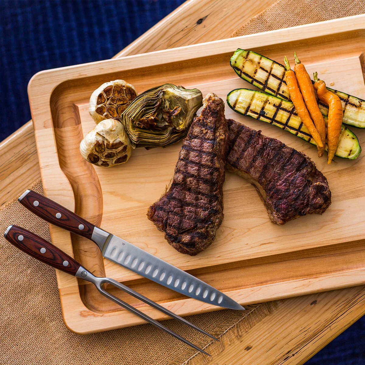 Personalized Maple BBQ Carving Board - Image 3