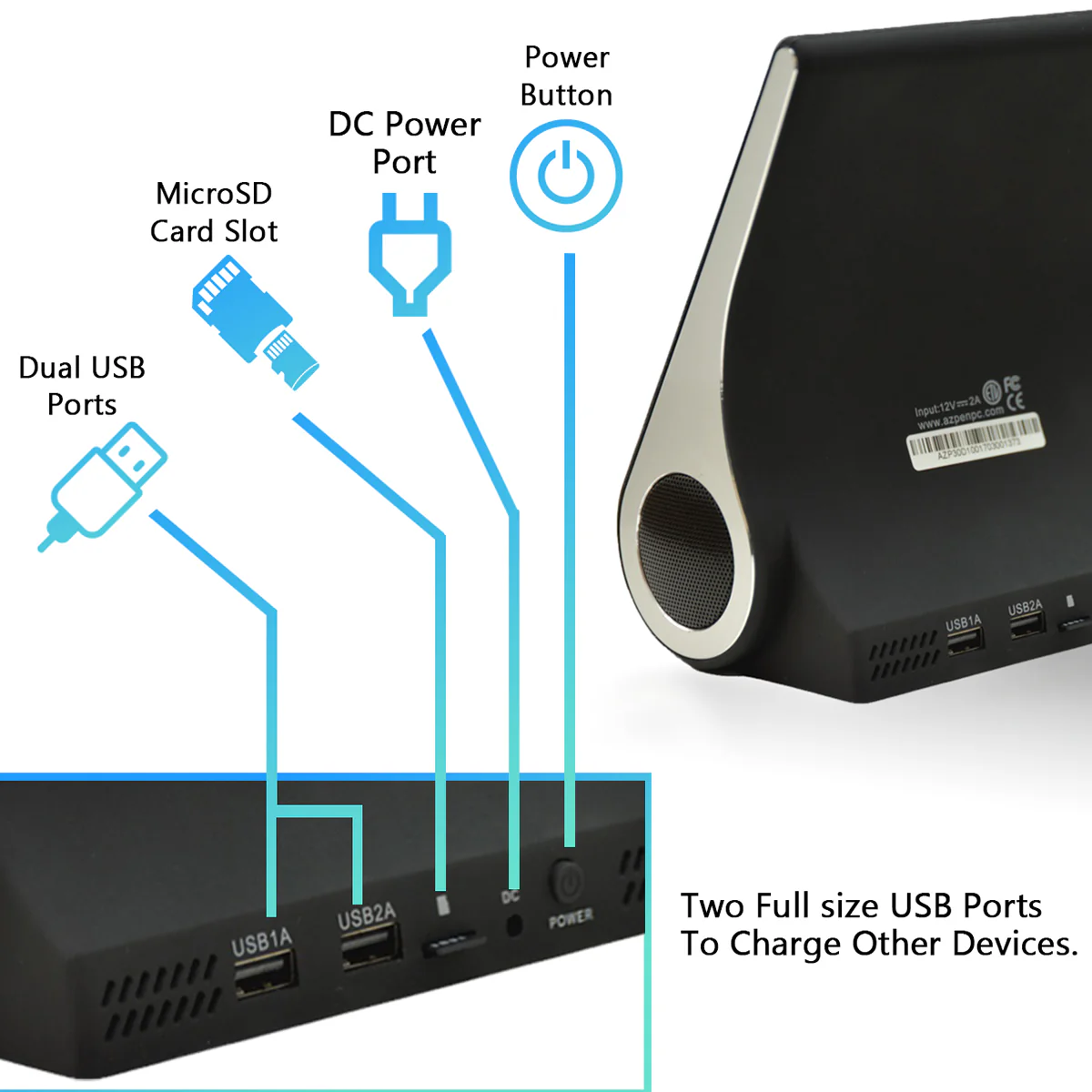 Phone Charging Speaker Hub - Image 5