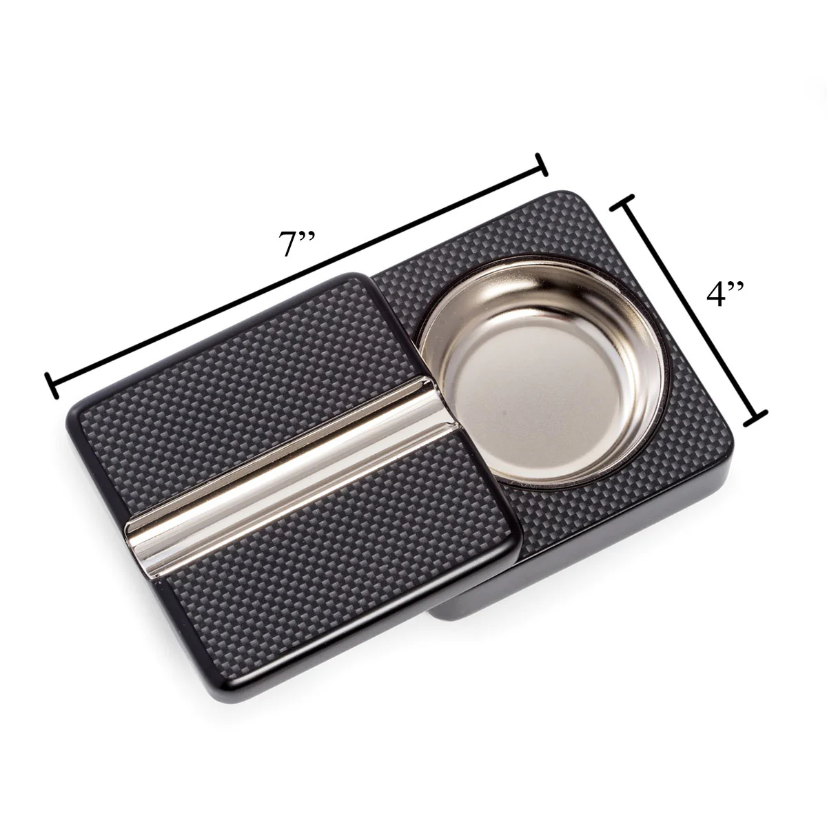Pivot Design Carbon Fiber Single Cigar Ashtray - Image 11