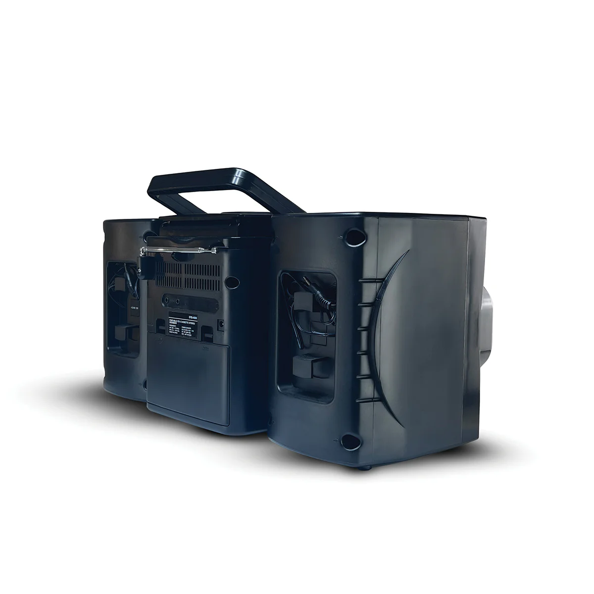 Portable CD and Cassette Stereo Boombox - Image 7