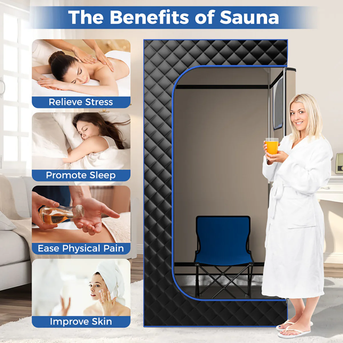 Portable Full Body Sauna - Image 3