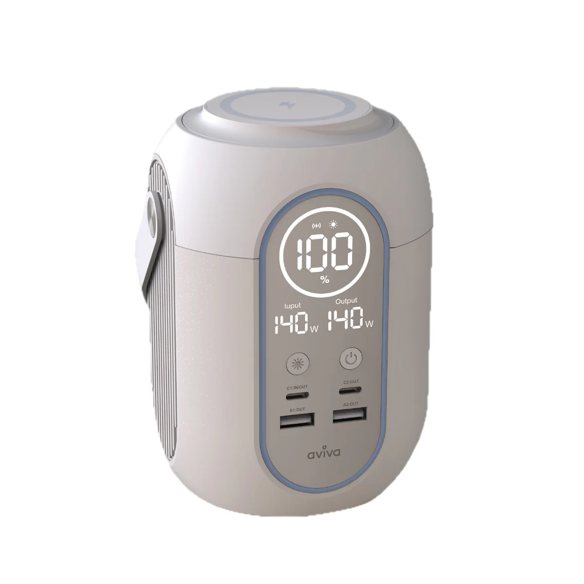 Portable Power Station with Light - Image 2