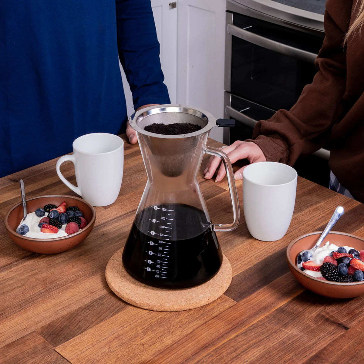 Pour Over Coffee Maker Set - Image 4