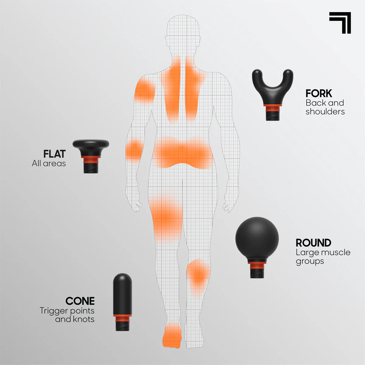 Powerboost Move Portable Percussion Massager Aero by Sharper Image - Image 13
