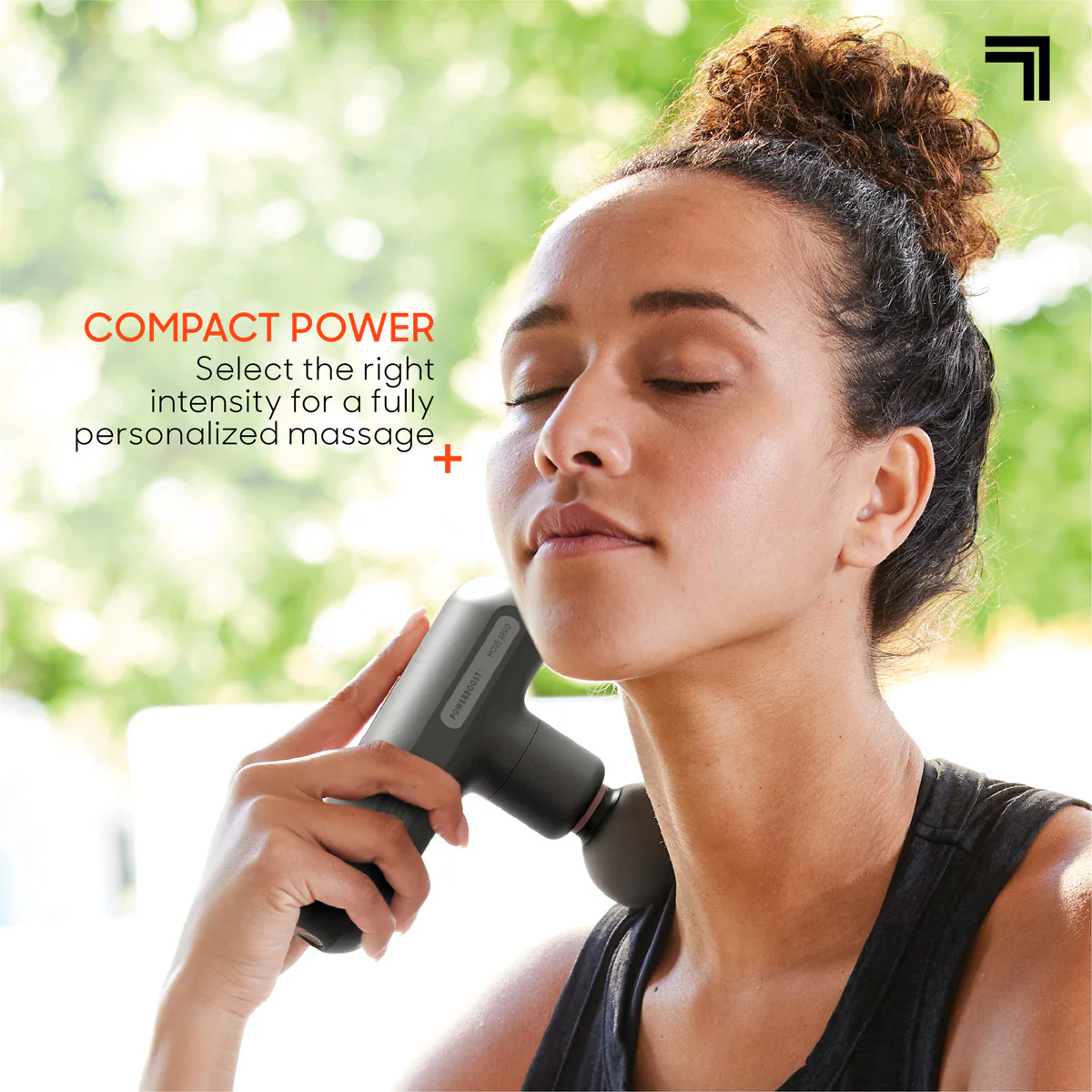 Powerboost Move Portable Percussion Massager Aero by Sharper Image - Image 9