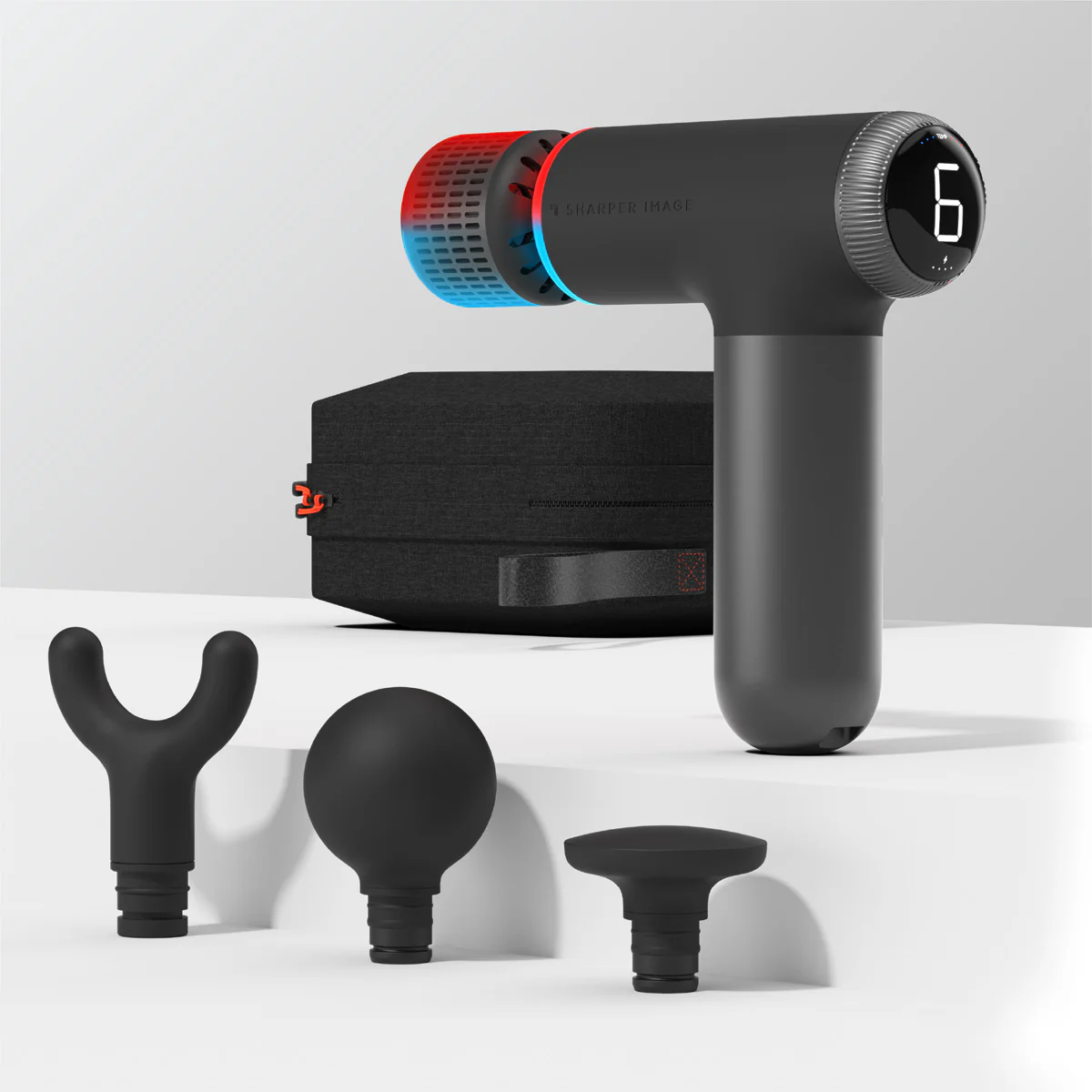 PowerBoost Pro Plus Hot and Cold Compact Massage Gun by Sharper Image - Image 3