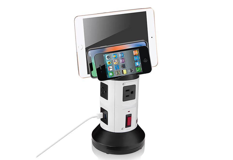 Powerstrip Tower and Phone Charger - Image 2