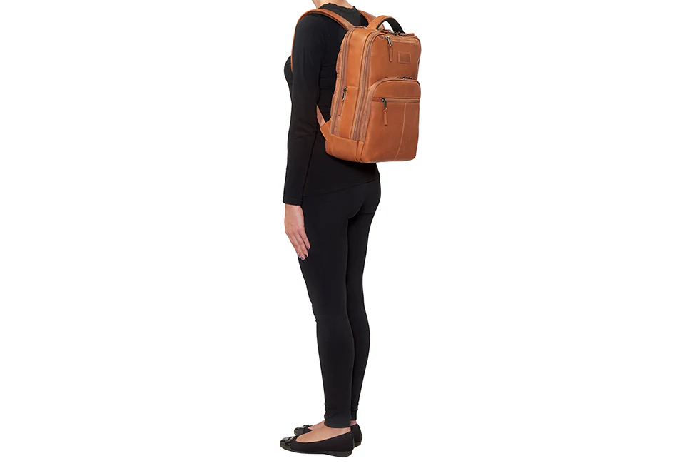 Premium Leather Backpack - Image 12