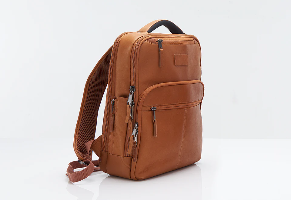 Premium Leather Backpack - Image 9