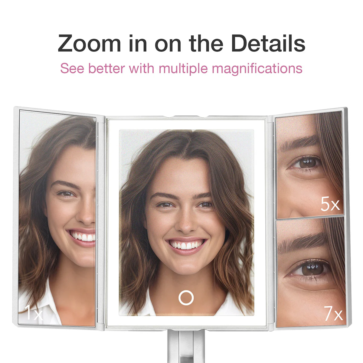 Premium Multiple Magnification Vanity Mirror - Image 10