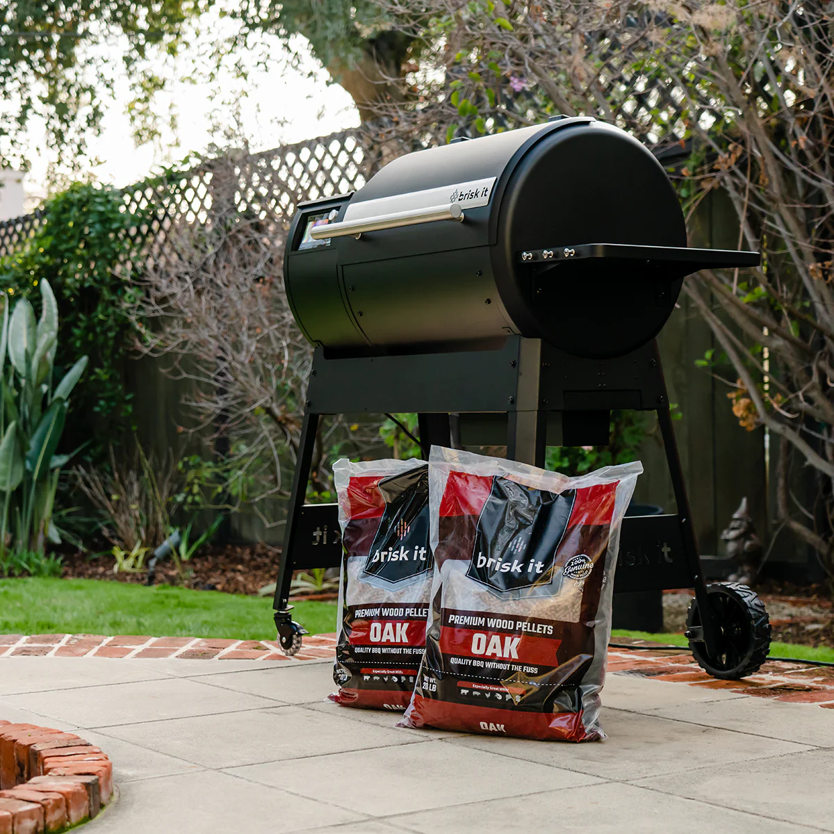 Premium Oak Wood Pellets for Smart Wood Pellet Smoker Grill - Image 5