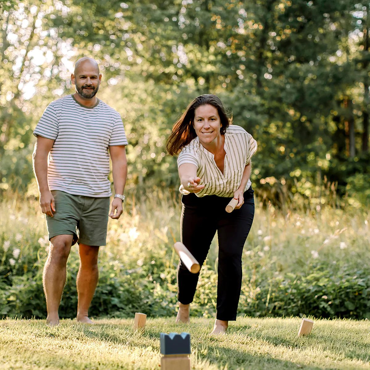 Premium Wooden Kubb Game - Image 10