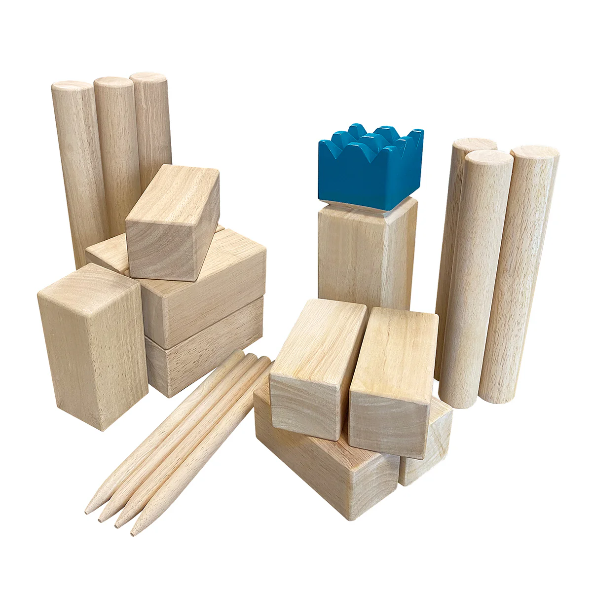 Premium Wooden Kubb Game - Image 4