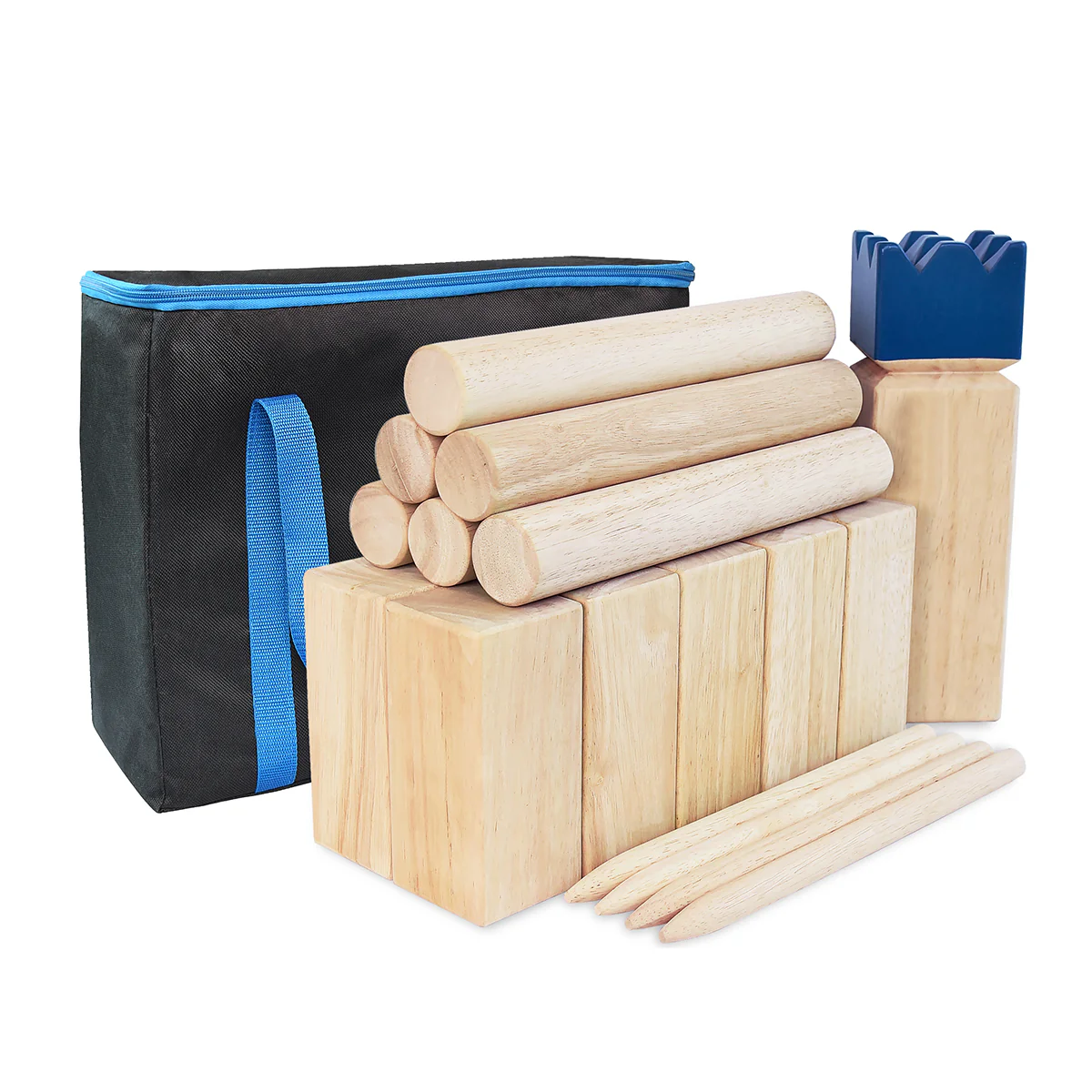 Premium Wooden Kubb Game - Image 5