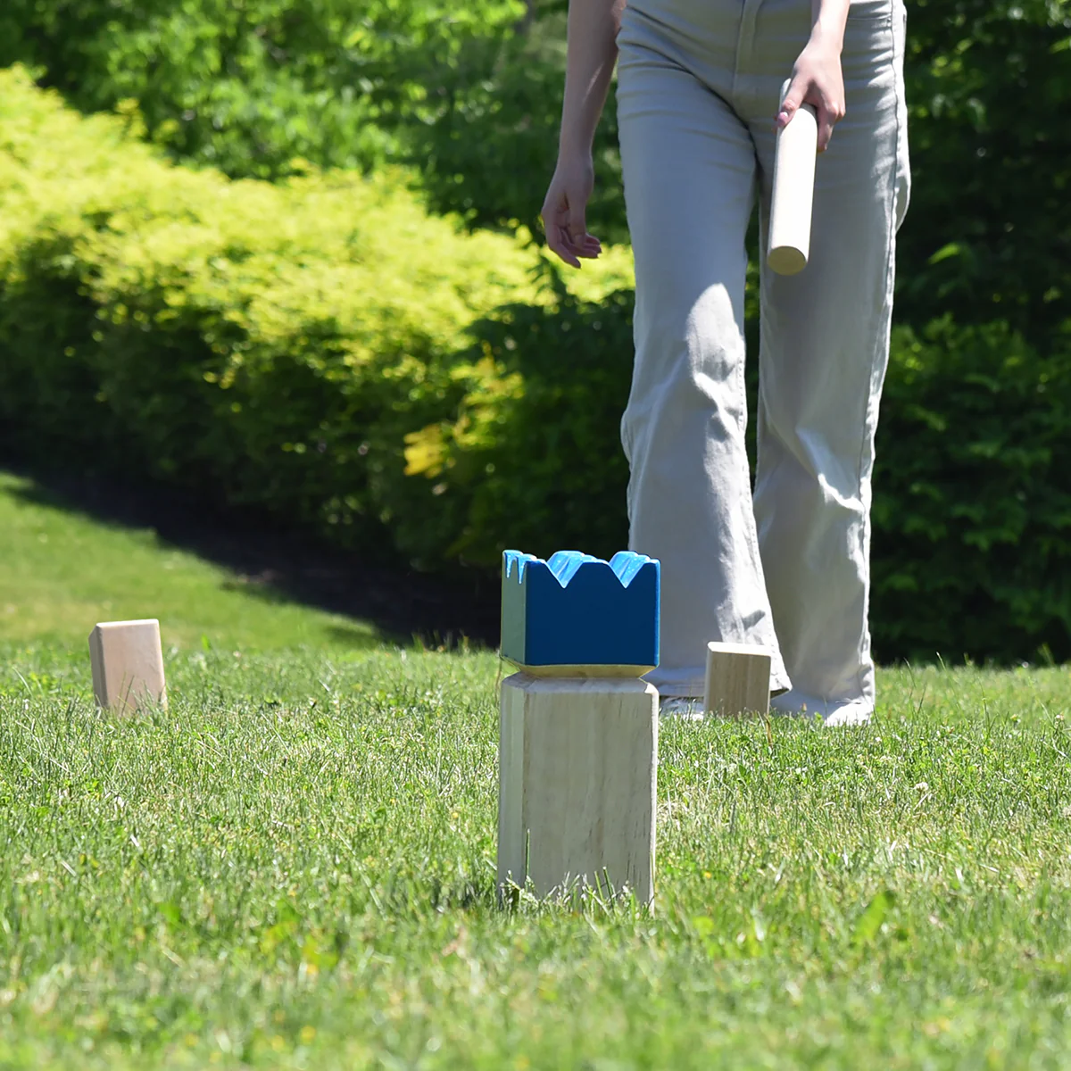 Premium Wooden Kubb Game - Image 7