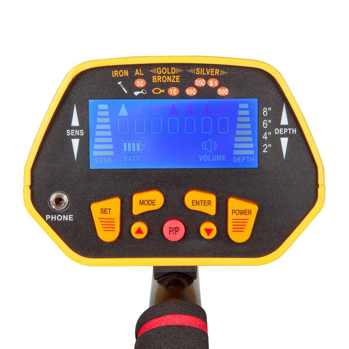 Pro Digital Metal Detector with Headphones - Image 4