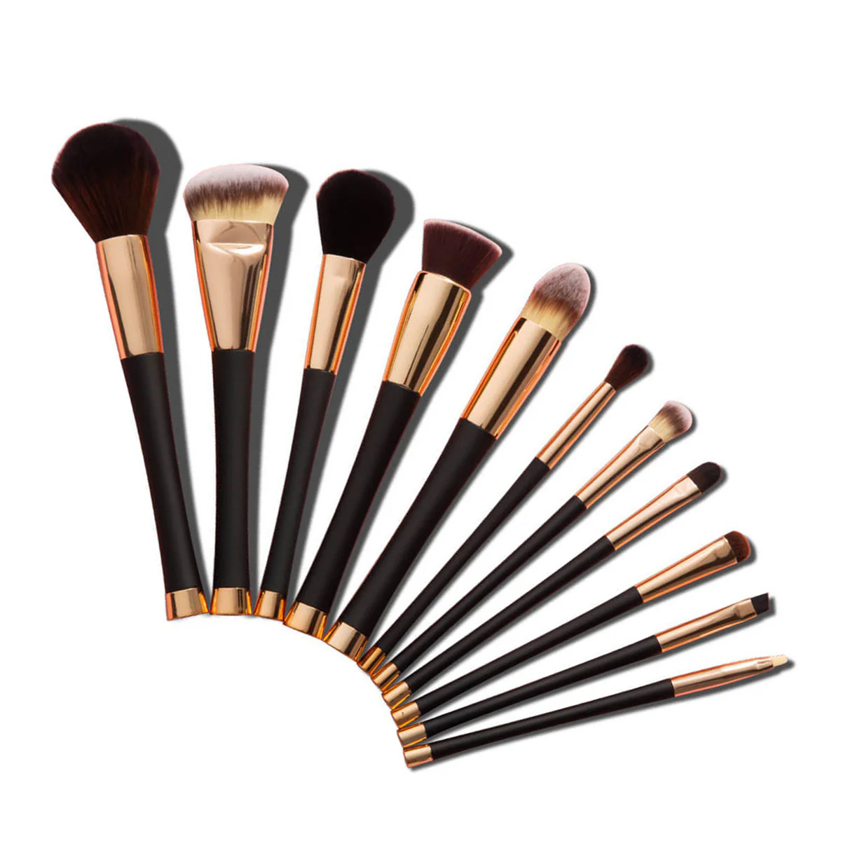 Professional 12-Piece Makeup Brush Set - Image 3